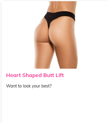 Heart-Shaped Glute Enhancement